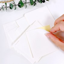 미니 모조지 라벨 무지스티커 50매
