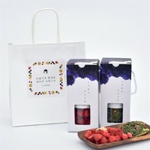 아트박스/소녀제과 소녀제과 소녀톡 담금주 키트 500ml X 2병 선물세트, 상큼프레쉬앙/상큼프레쉬앙
