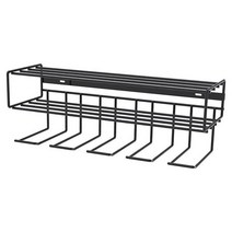 공구기구도구 차고 벽 마운트 드릴 전원 캐비닛 랙 스토리지 D T6i3, [01] black, 01 black
