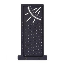 목공 도구 스크라이브 마크 라인 게이지 T 형 크로수트 목수 각도 눈금자 정밀 측정 수동 작업, [02] Black, 02 Black