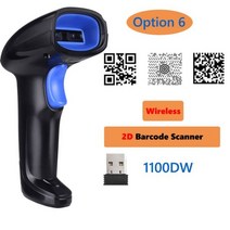 휴대용 무선 바코드 스캐너 판매 핸드 헬드 2.4G 유선 USB 1D 2D QR 리더 PDF417 IOS 안드로이드 아이패드, CHINA, Wireless2D
