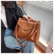 수지네작업실 가죽가방 DIY 더블핸들 퀼트 만들기 국내 배송 가죽공예, 더블핸들 브라운, 1개