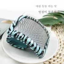 JINXIY 개 빗 페트 빅 도그 개 빗 사모 인 꽃 브러싱 황금 모그 개 브러시 개 개 제거 6, 요점없이, 임의의 색상