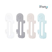 [아이팜] 베이비룸 피트인 연결판 2EA 놀이집 유아울타리, 색상선택:그레이