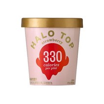 동서 헤일로탑 아이스크림 파인트 딸기 473ml, 없음