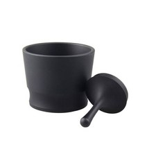 커피탬퍼 템핑 바리스타용품 커피도구 51MM58MM 알루미늄 합금 프레스 커피 탬퍼 도징 링 컵 에스 프레소 바리 스타 핸들 EK43 그라인더 용 파우더 피커, 51mm, Black