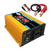 차량용 인버터 12v ~220v 시거잭 변환기 자동차 인버터 4000W 12V220V/110V300W 파워 인버터 디지털 디스, 04 12 V 110V