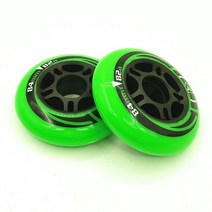 인라인바퀴 구루마마퀴 킥보드바퀴 84MM 인라인 휠 8pcs 82A 하키 소프트 내구성 PU 롤러 스케이트 바퀴 Sl, 01 green
