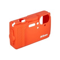 니콘 Nikon 실리콘재킷 CF-CP3OR 오렌지(Nikon 디지털카메라 COOLPIX W300용), 자세한 내용은 참조