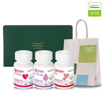 풀무원 개인맞춤영양 혈관관리(혈당 혈압 콜레) 선물세트   쇼핑백증정, 1 BOX