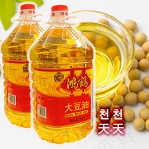 [루의중국식품]중국 대두유 찐룽췐 콩기름 대용량 5L, 1개
