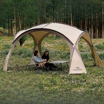 비바돔 오크돔 쉘터 면 돔 쉘터 장박 머쉬룸 자외선차단 방수 구형 텐트, 돔쉘터