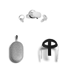 메타 퀘스트 2 VR 헤드셋 케이스 세트, 256GB, Pro Bundle, Pro Bundle, 1개