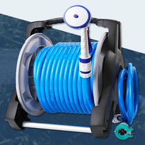 세차 홈가드닝 원예 물청소 잔디 정원 파워풀 물 호스 분사기 PVC 2중 고압 호스릴 30m 45m, PVC 2중 고압 호스릴 45m