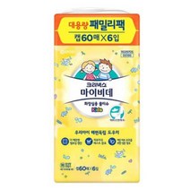 크리넥스 키즈 마이비데티슈 캡형, 6개입, 1개