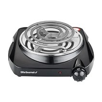 ESB-301BF 조리대 단일 주철 버너 휴대용 인덕션 1000W, 블랙, 코일 싱글