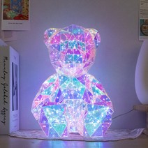 아트조이 LED 홀로그램 무드등 테디베어 화이트데이 생일선물 곰돌이