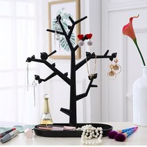 진열대 정리 수납 우리는 Antlers 나무 산호 보석 귀걸이 목걸이 반지 팔찌 쥬얼리 케이스 및 디스플레이 스탠드 트레이 트리 스토리지 선물, [25] Y