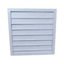 알루미늄 루바 루버 그릴 환기구 AL루바 갤러리창, 구멍 400X200알루미늄 천연색