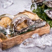 신선한 통영 해산물들 털게 멍게굴 가리비 등, 1box, 자연산전복1kg