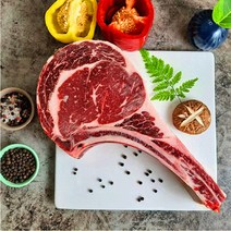 미국산 초이스급 토마호크스테이크 캠핑고기 비프랩 뉴욕랩 700g, 800~890g, 원형