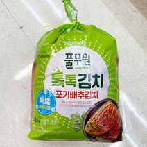 [홈플러스]풀무원_톡톡_포기김치_3.3kg, 종이박스포장