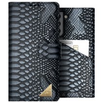 우리미라클 스네이크 리얼 소가죽 백포켓 다이어리 갤럭시 A905G (SM-A908N) 전용 휴대폰 케이스