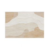 기하학 예술 카펫 간단한 거실 침실 카펫 홈 소파 커피 테이블 연구 발코니 깔개 주방 욕실 미끄럼 방지 러그 거실 침실 카펫, B_80x120CM