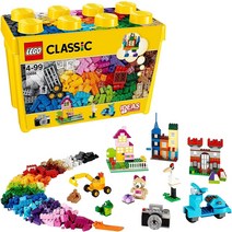 레고 (LEGO) 클래식 노란색 아이디어 박스 10698 장난감 블록 선물 보석 공예 소년 4 세 ~ 99, 한개옵션0