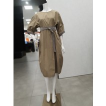 데코 시카고 코튼 배색 원피스 DCOWB3803W(2289316)