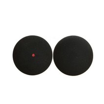 겨울 실내운동 스쿼시 연습 레슨 용품 1조각 스쿼시 공 노란색 점 공 라켓 훈련, 01 red dot