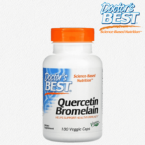 닥터 베스트 케르세틴 퀘르세틴 브로멜라인 180베지캡, Quercetin Bromelain 180베지캡