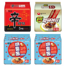 농심 신라면 + 짜파게티 + 배홍동 비빔면 2p 기획세트, 1세트