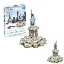 디오제이 3D입체퍼즐 자유의여신상 3D퍼즐뜯어만드는세상 입체퍼즐