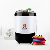 휴앤봇 미니세탁기 소형 속옷 양말 운동화 세탁기 HS-MW3150G, 화이트