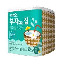 부자되는집 에어볼 키친타올 130매 4롤