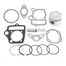 atv부품 4륜바이크부품 52.4mm 피스톤 링 실린더 가스켓 키트 110cc 125cc ssr roketa taotao sunl jetmoto nst bms 먼지 구덩이