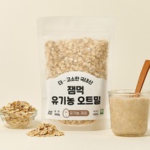 잼먹프로젝트 일반 유기농 오트밀 300g 1개