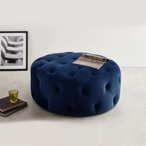 발받침대 발판 책상 북유럽 스툴 장식 푸프 오토만 벨벳 드레싱 홈 가구, 2.90cm Style 12