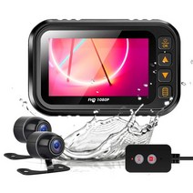 아이카 전방 후방 1080P 오토바이 2채널 WIFI 블랙박스 M9 본체방수 프리미엄