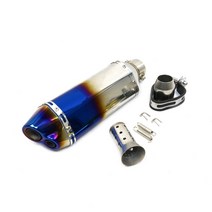 오토바이 배기 파이프 머플러 Pitbike DB Killer for X-adv Cbr PCX 150 125 CB300 Mt09 G310r Sv 650 Xmax 250 Xmax300, [02] A Ak Laser