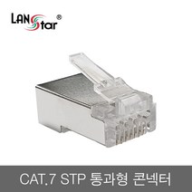 LS-PASS-7STP Cat.7 STP케이블 통과형 RJ45 EZ 콘넥터