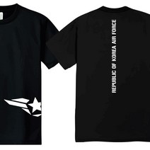 해군 밀리터리 반프린팅 마크 반팔 컬러 티셔츠