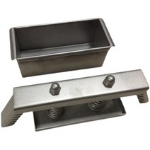 편육기 돈가스 머릿고기 압착기 누르는 기계 스텐 틀, 1.5kg 20x10x10cm 단일 버클