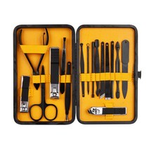 아키 프리미엄 네일 클리퍼 16종세트, 1개, 옐로우