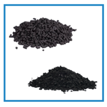 블루에코 산업용 입상 조립 야자 활성탄도장부스, 입상활성탄