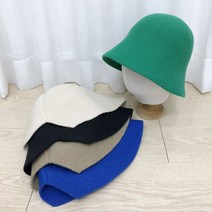 [달밤] 베이직 뒷트임 니트 벙거지