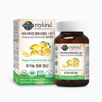 [유통기한 2023-11-01] 마이카인드 유기농 엽산 60정 X 1개, 단일속성