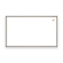 [보드뱅크]법랑화이트/유광-무암선 180x120 알루미늄프레임(고급)