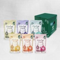 페어캣 고양이 습식파우치 85gX6종 저알러지 기능성 헤어볼, 페어캣 멀티팩 85gX5+랜덤1종